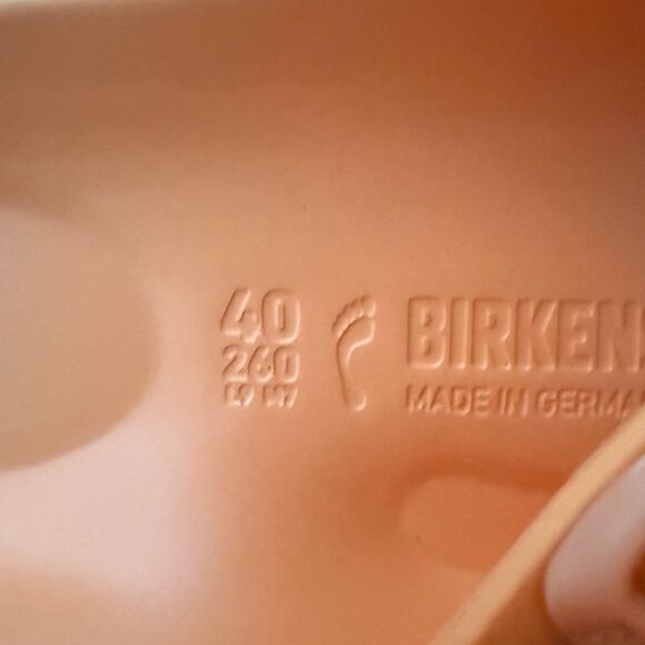 Birkenstock Arizona Essentials EVA Slide Sandal Papaya 40/9 New in Box - Picture 3 of 4